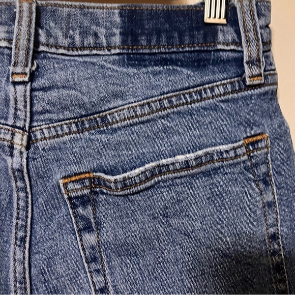 3/$30 ABERCROMBIE & FITCH THE ANKLE STRAIGHT ULTRA HIGH RISE  DISTRESSED 27 / 4R - Picture 13 of 16